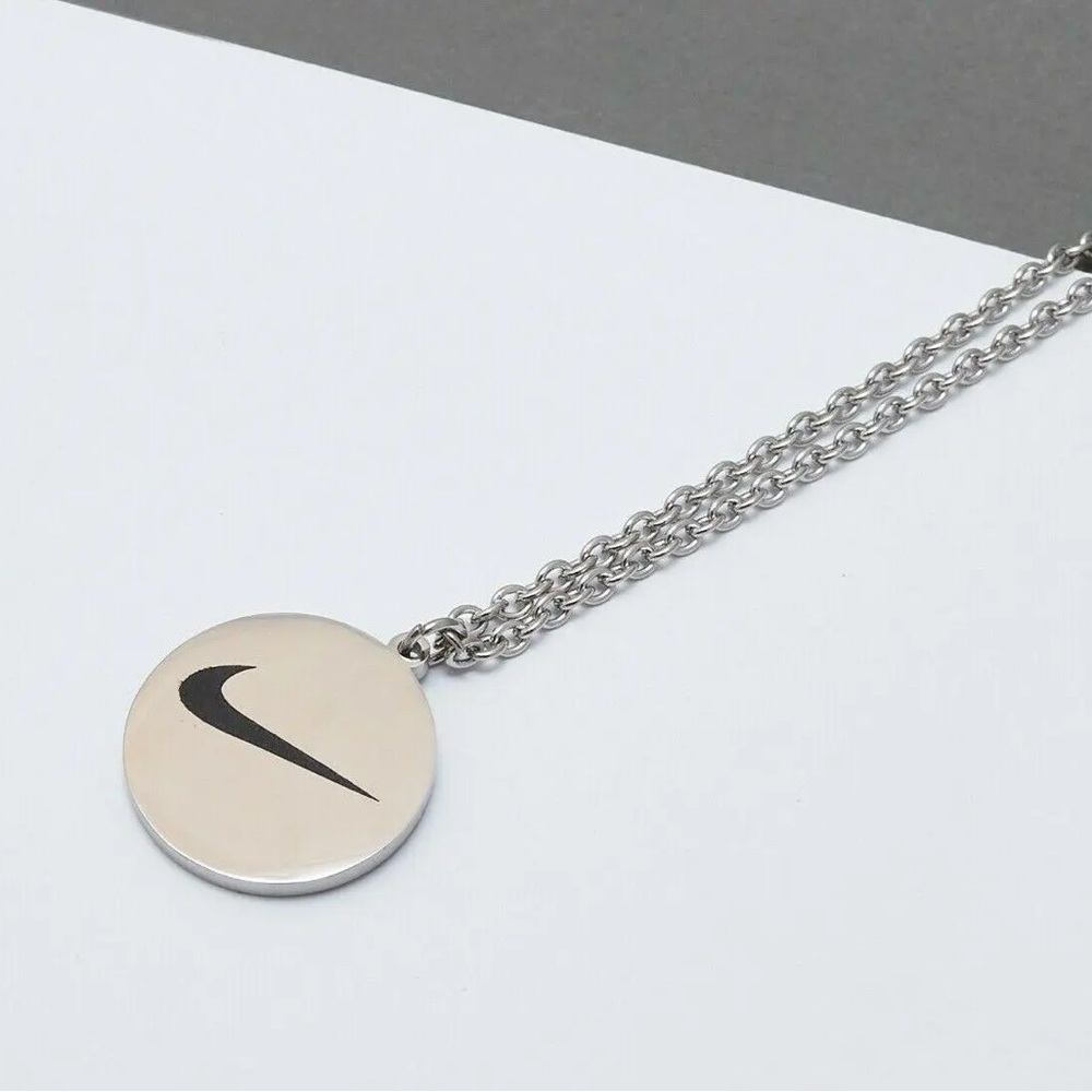 Nike Stainless Steel Pendant Necklace